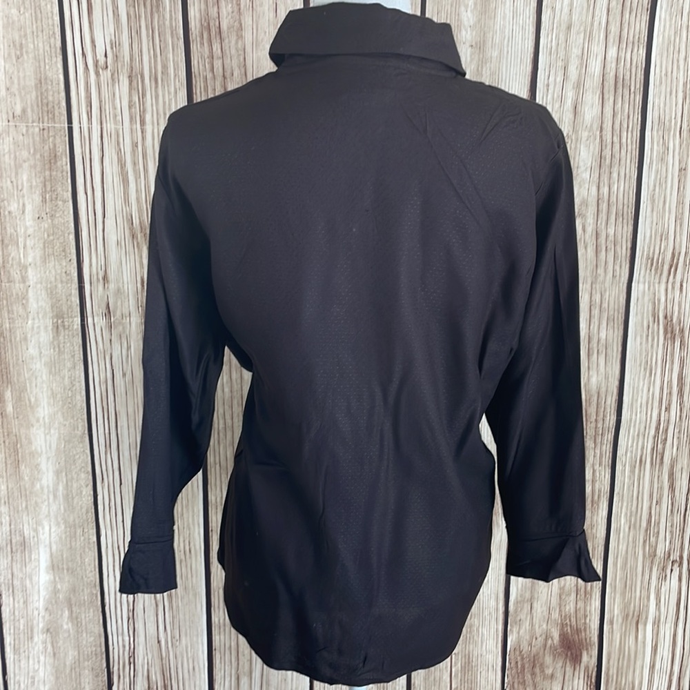 April Cornell Black Loose-fit Button Down Small - Picture 5 of 9